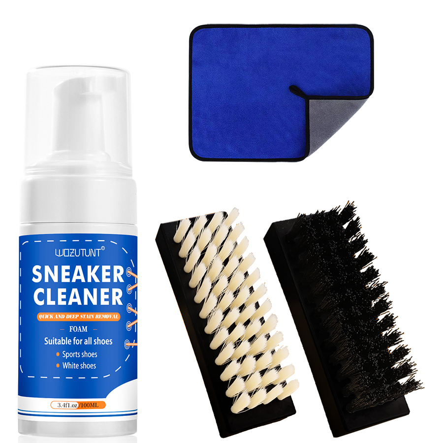 Sneaker Care White - Witte schoenreinigerset voor sneakers Canvas Nubuck