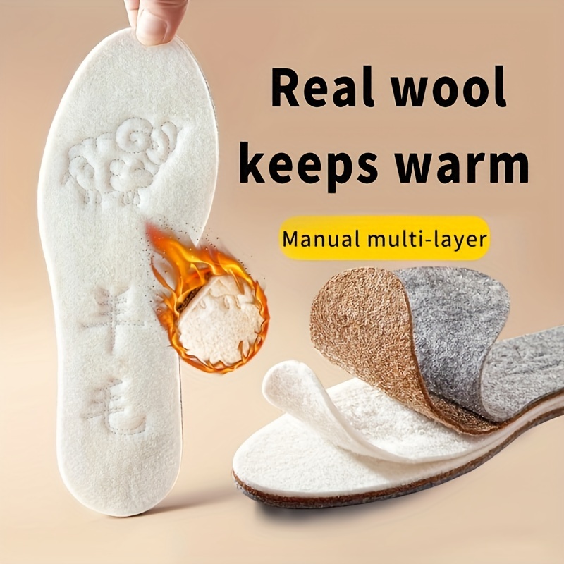 The Sneaker Care - 1 paar winter thermische inlegzolen voor