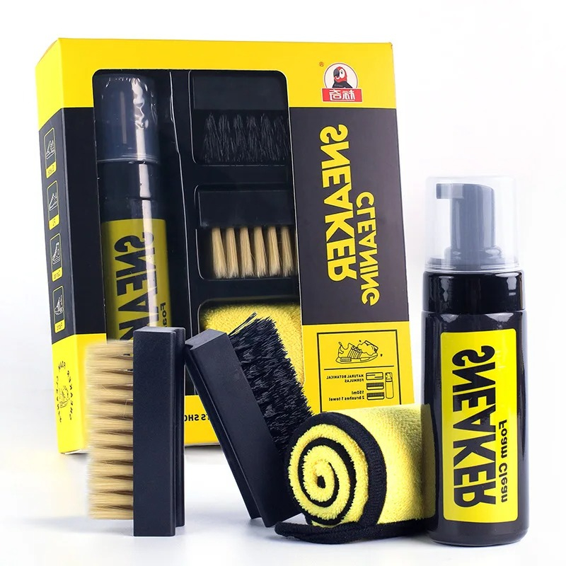 Sneaker Care White - 150 ml watervrije schuim sneakersreinigerset met