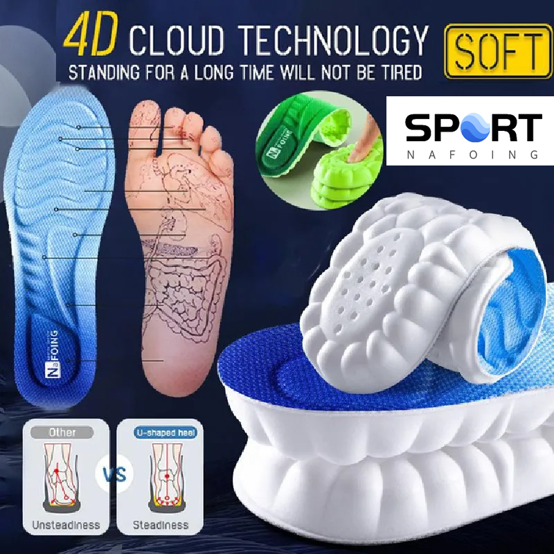 The Sneaker Care - 4D Cloud Technologie Sportinlegzolen voor schoenen
