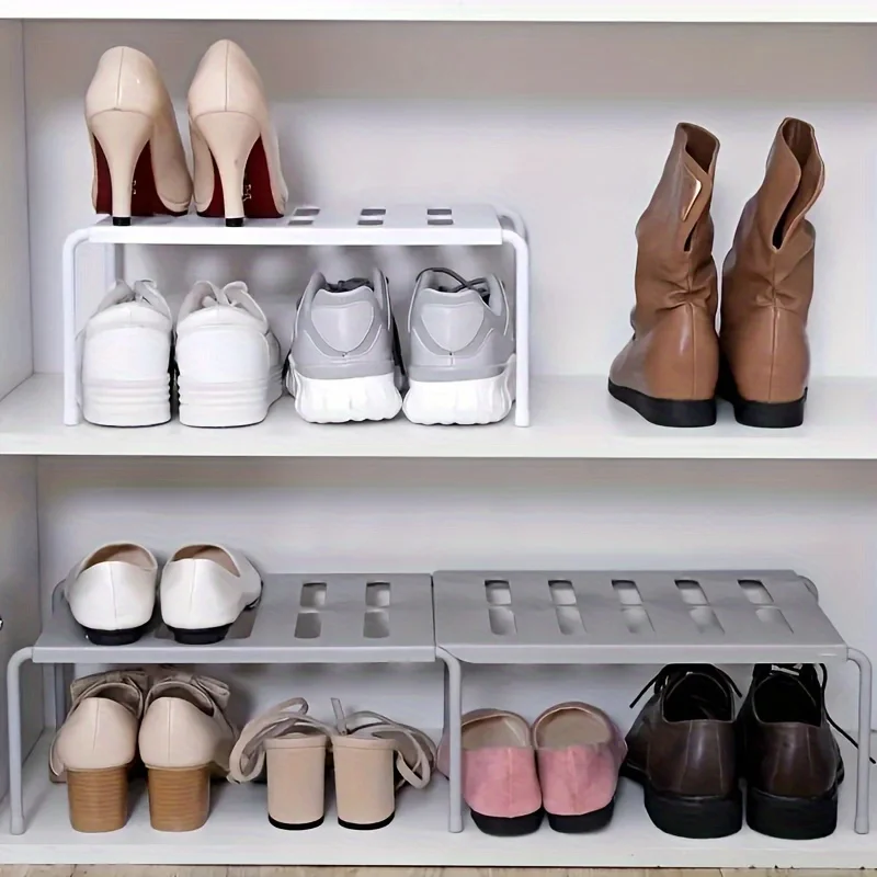 Verstelbare plastic schoenenre - Sneaker Care White recensie en prijs