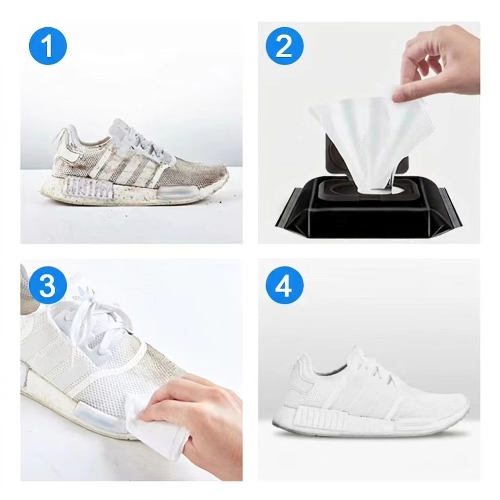 Wegwerp schoenreinigingsdoekje - The Sneaker Care recensie en prijs