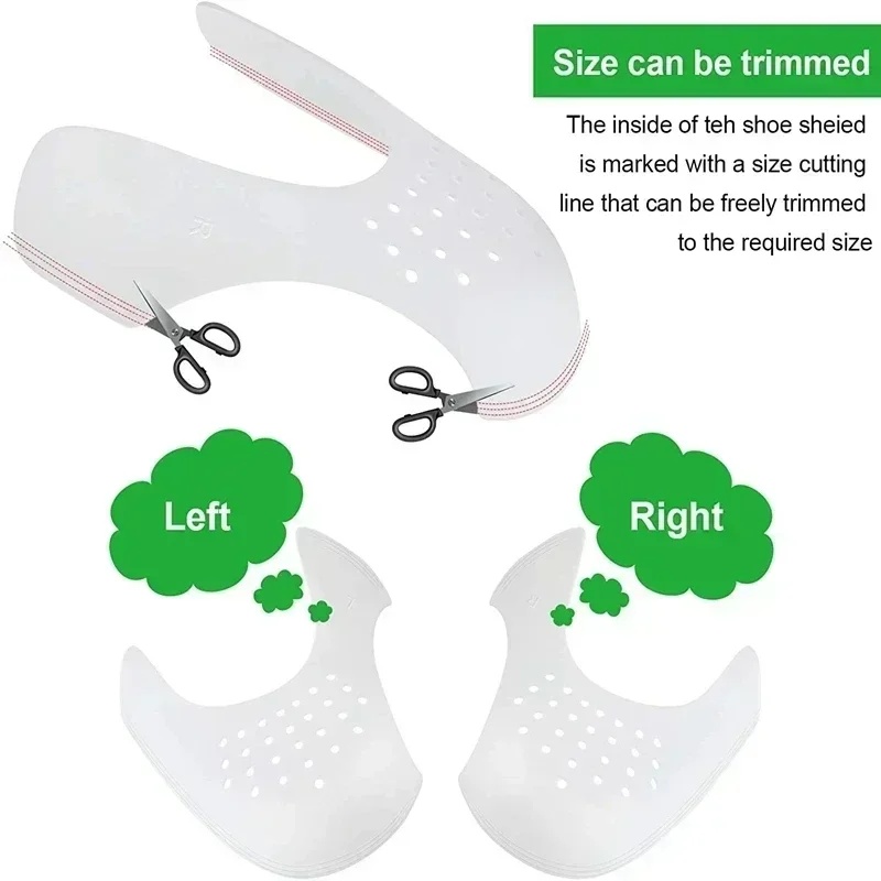 2 paar anti-kreuk schoenkopbes - Sneaker Care Accessories recensie en prijs