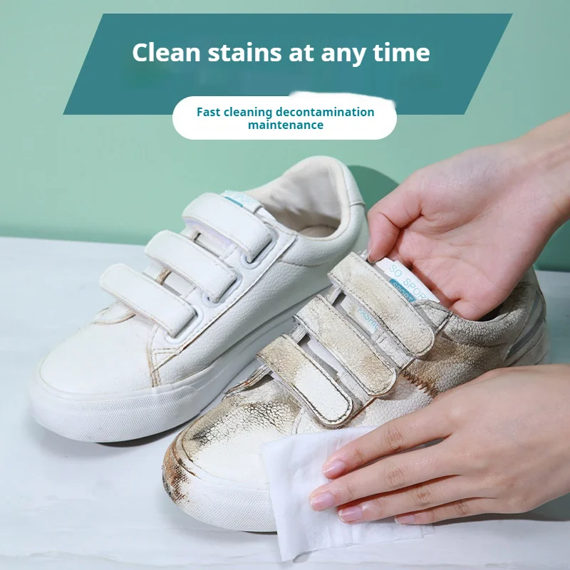 Draagbare schoonmaakdoekjes zo - Sneaker Care White recensie en prijs